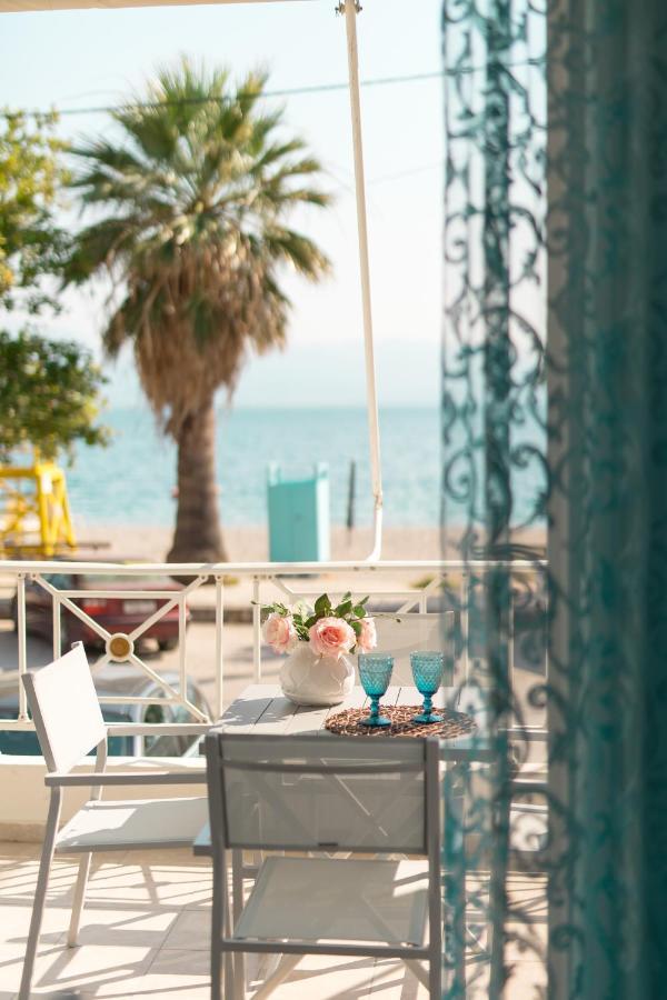 Sugar Blue - Apartments On The Beach Agios Vasilios  Exterior foto
