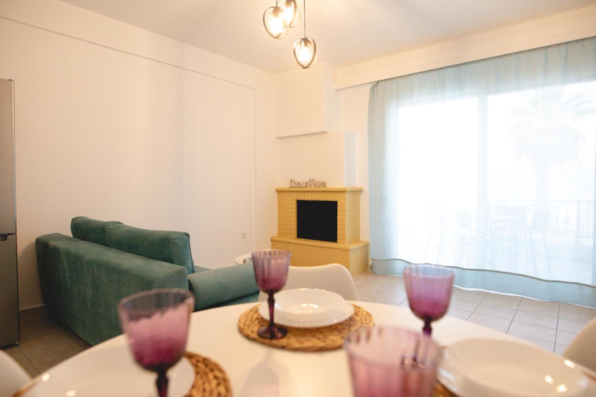 Sugar Blue - Apartments On The Beach Agios Vasilios  Exterior foto