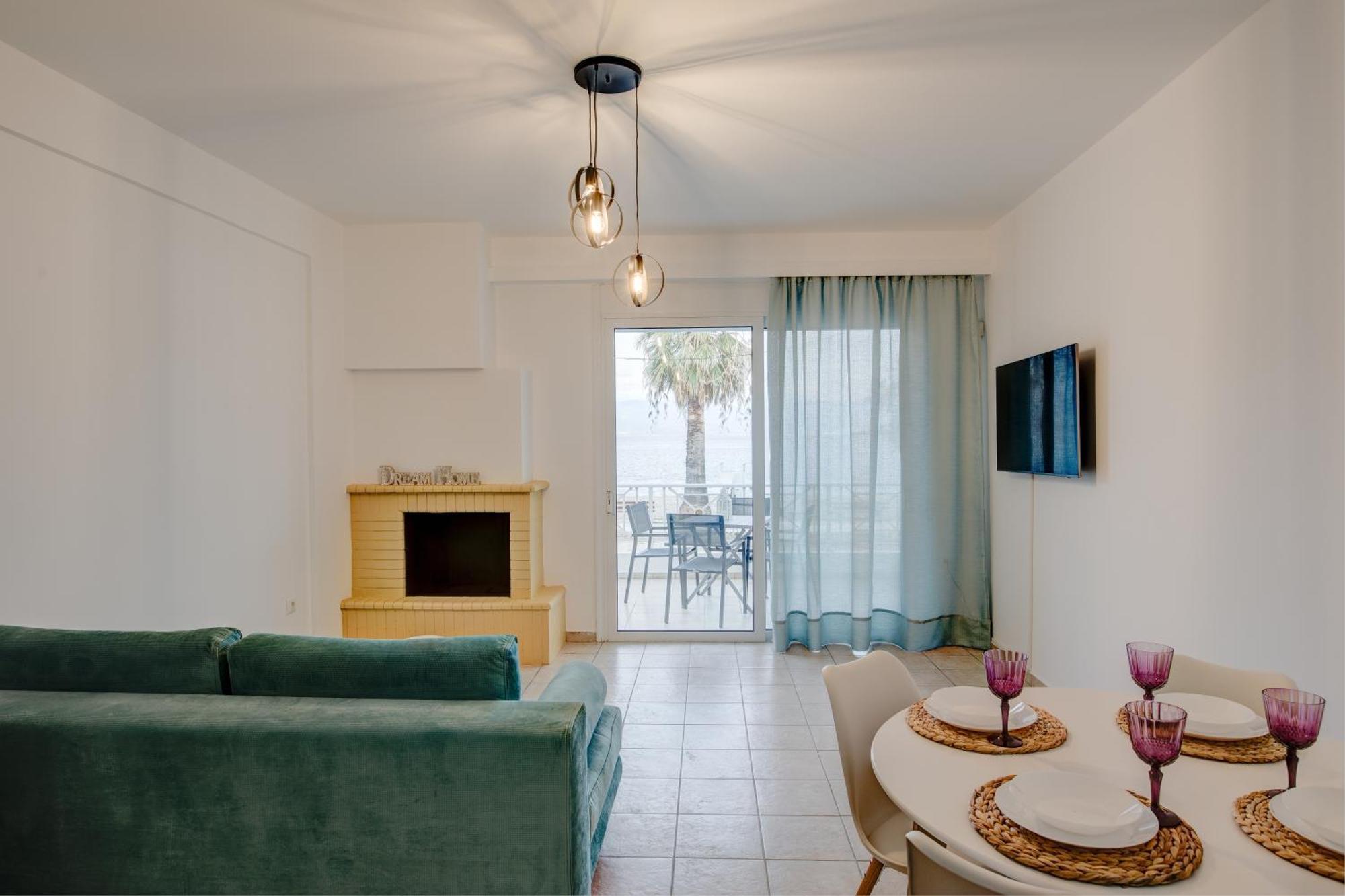 Sugar Blue - Apartments On The Beach Agios Vasilios  Exterior foto